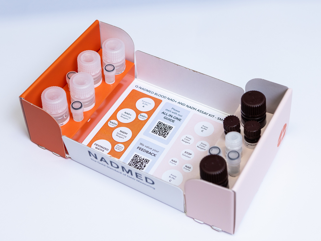Q-NADMED Blood NAD+ and NADH Assay kit - SMALL